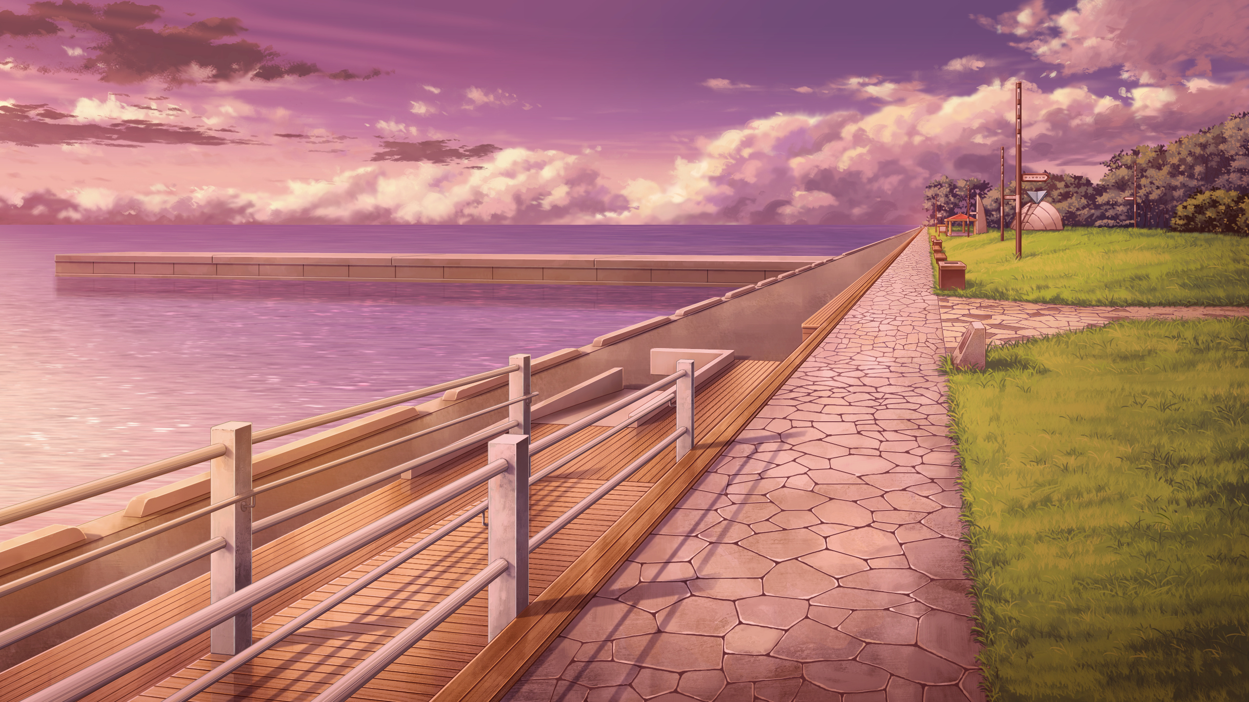 Anime School Scenery Wallpapers