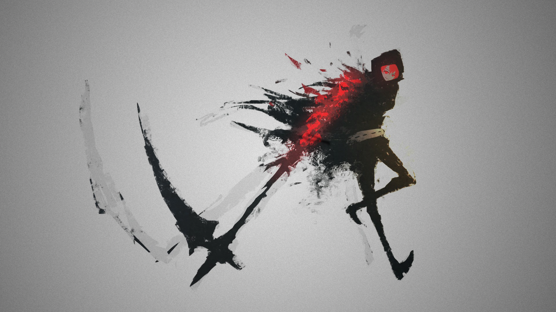 Anime Scythe Girl 2560X1440 Wallpapers