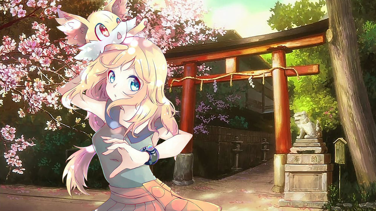Anime Shinto Temple Wallpapers