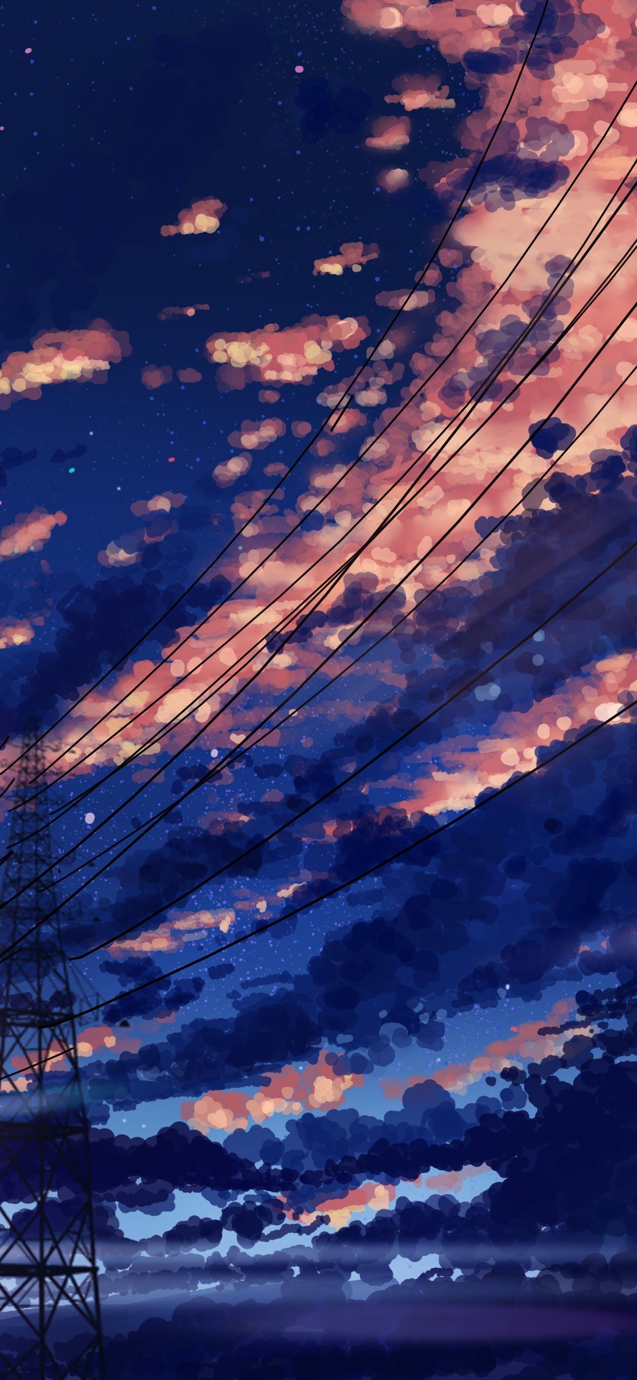 Anime Sky Iphone Wallpapers