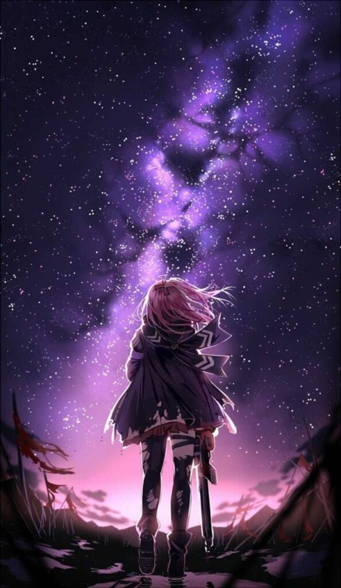 Anime Sky Iphone Wallpapers