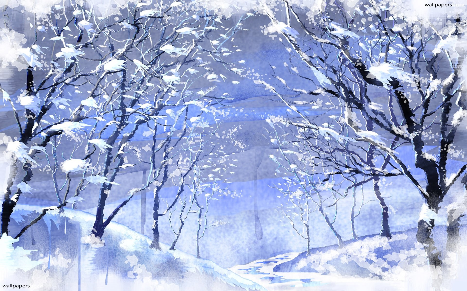 Anime Snow Wallpapers