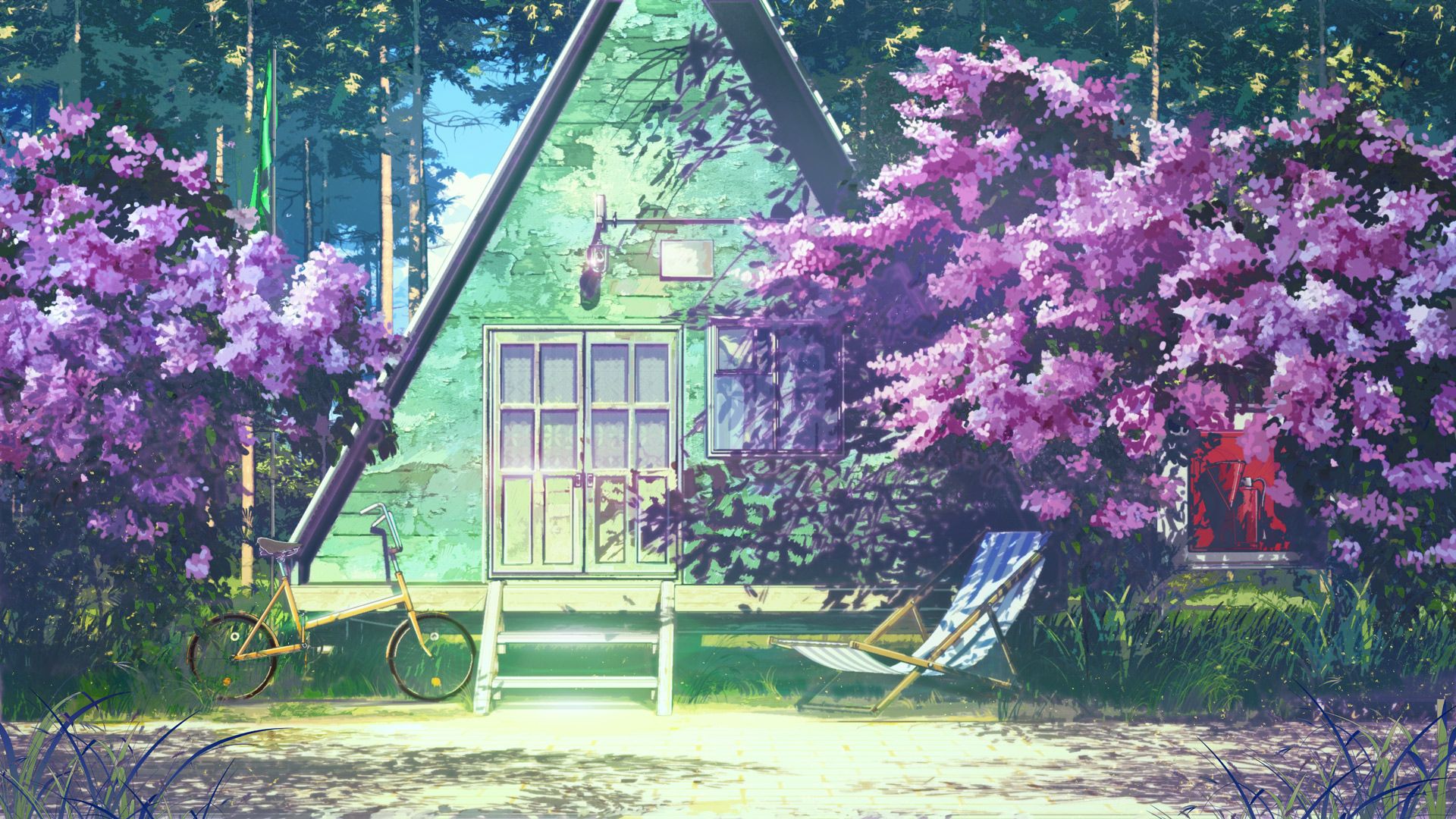 Anime Spring Hd Wallpapers