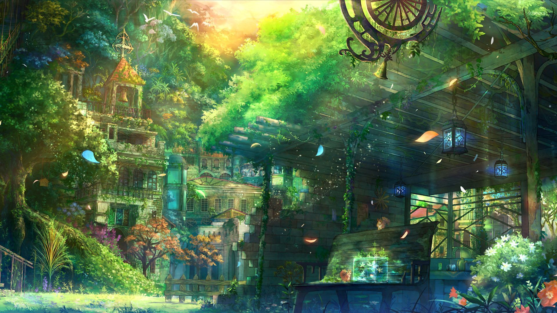 Anime Spring Hd Wallpapers