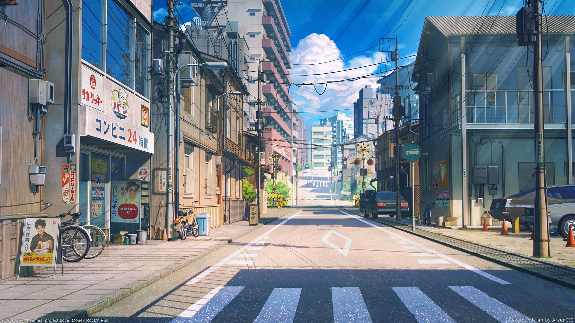 Anime Street 4K Wallpapers