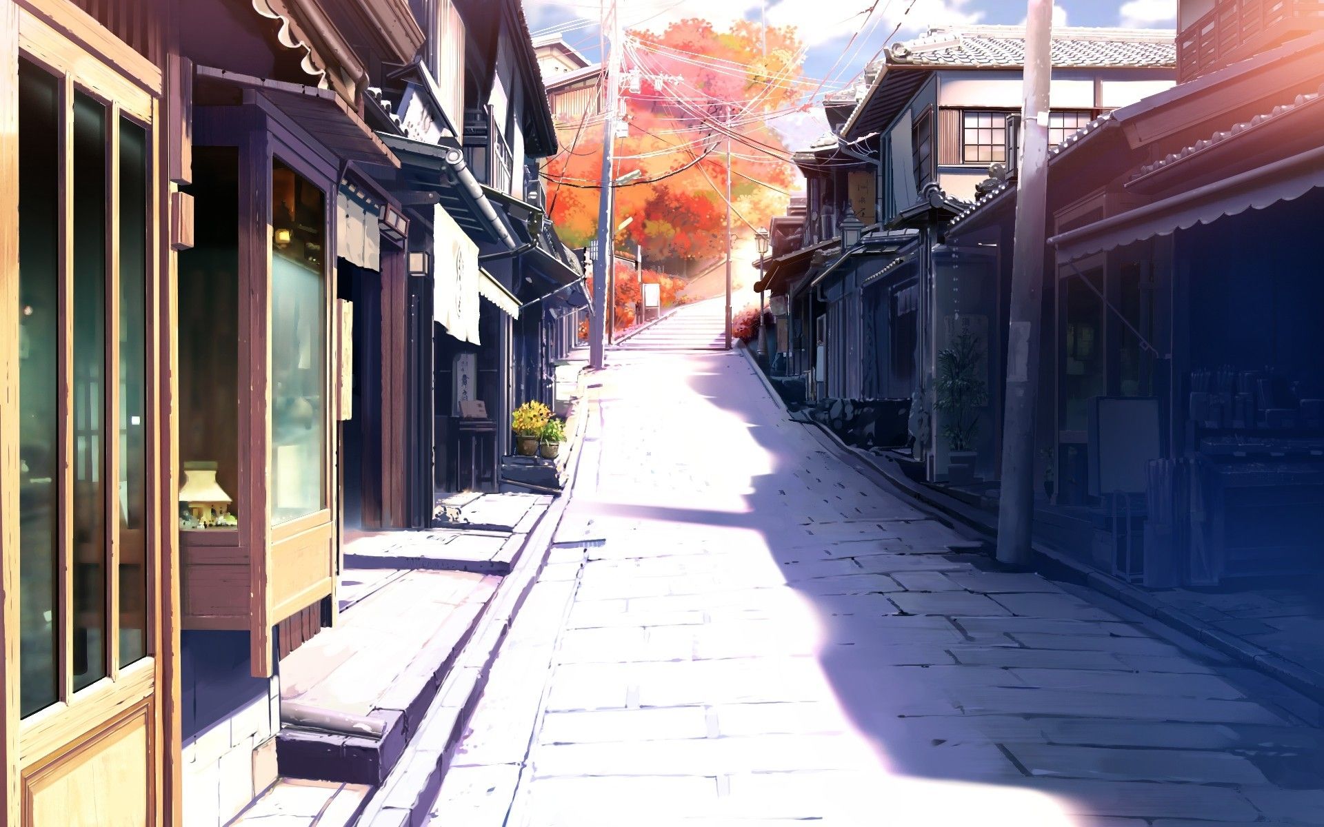 Anime Street 4K Wallpapers