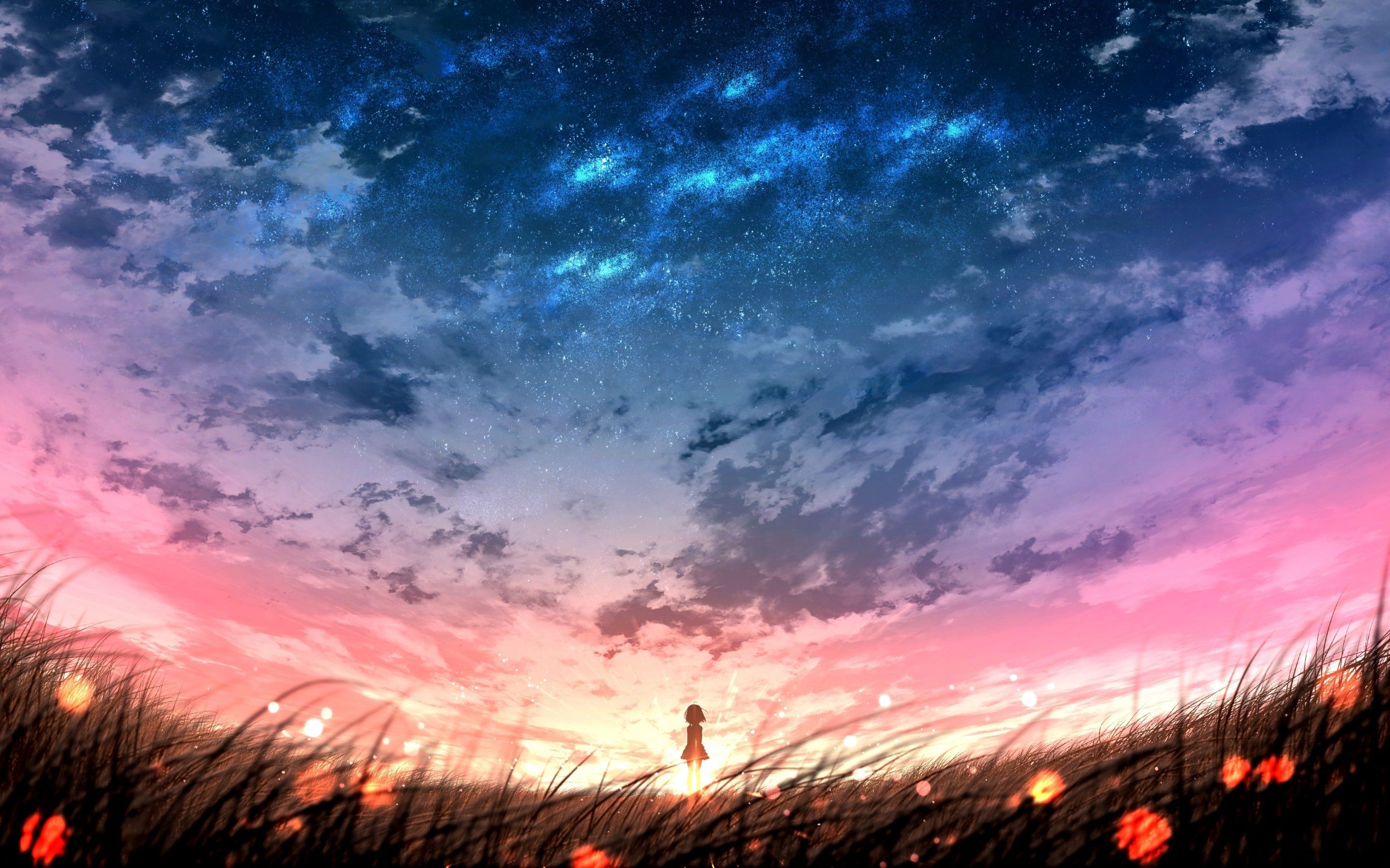 Anime Sunset Wallpapers