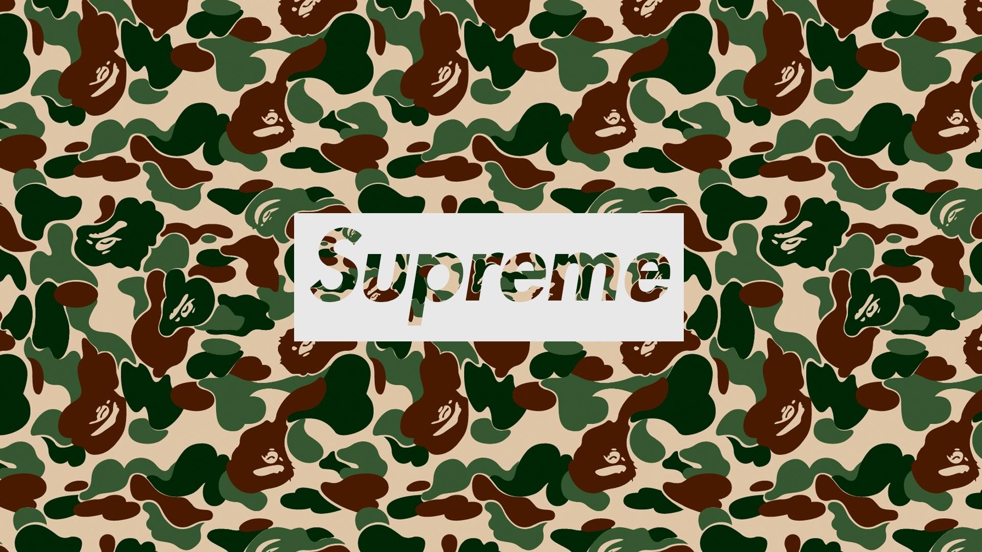 Anime Supreme Bape Desktop Wallpapers