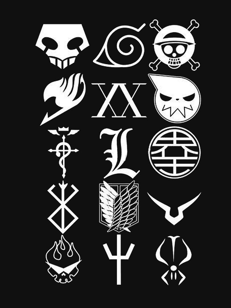 Anime Symbols Wallpapers