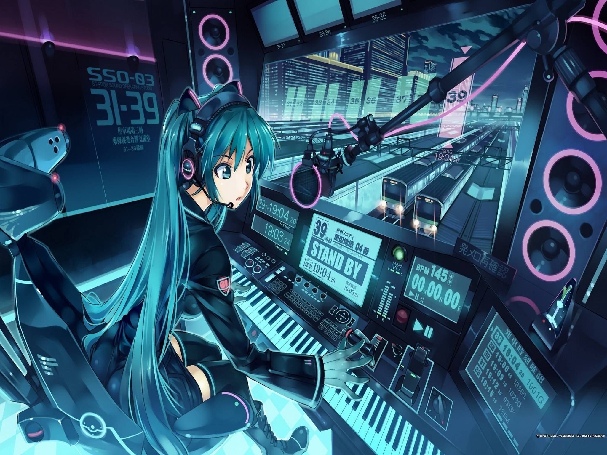 Anime Techno Wallpapers