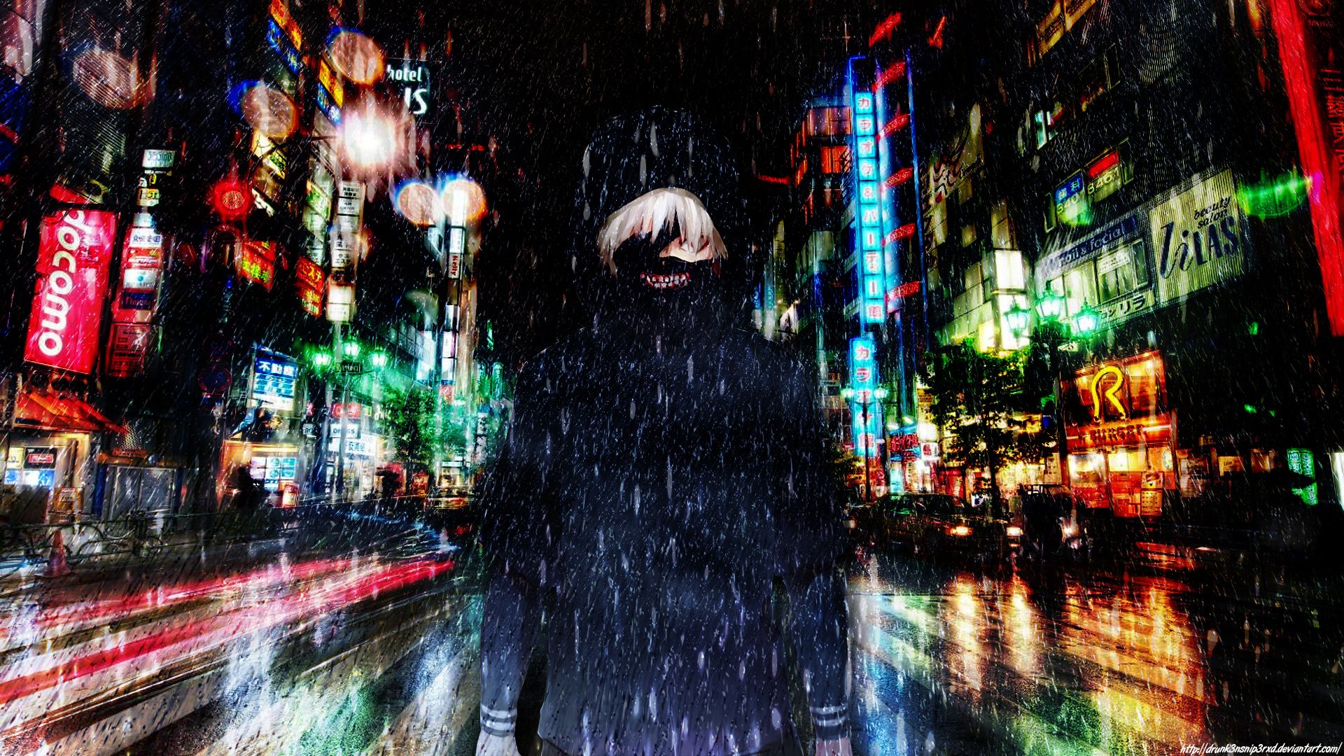 Anime Tokyo City Hd 1080P Wallpapers