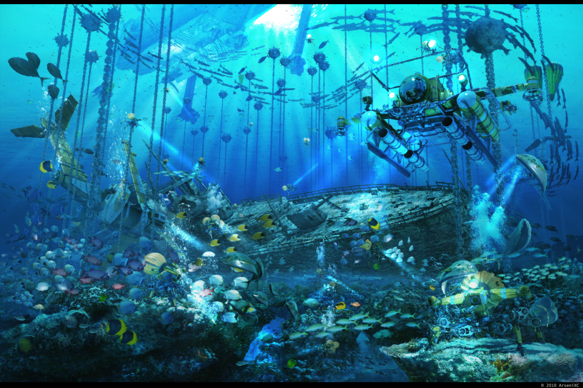 Anime Underwater Wallpapers