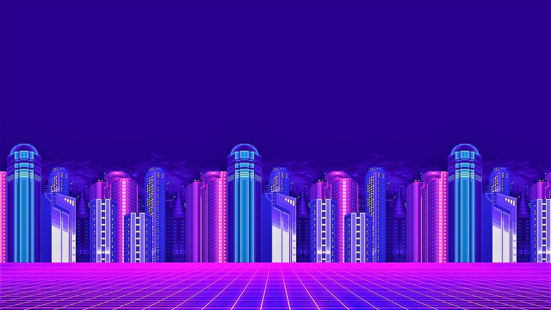 Anime Vaporwave Desktop Wallpapers