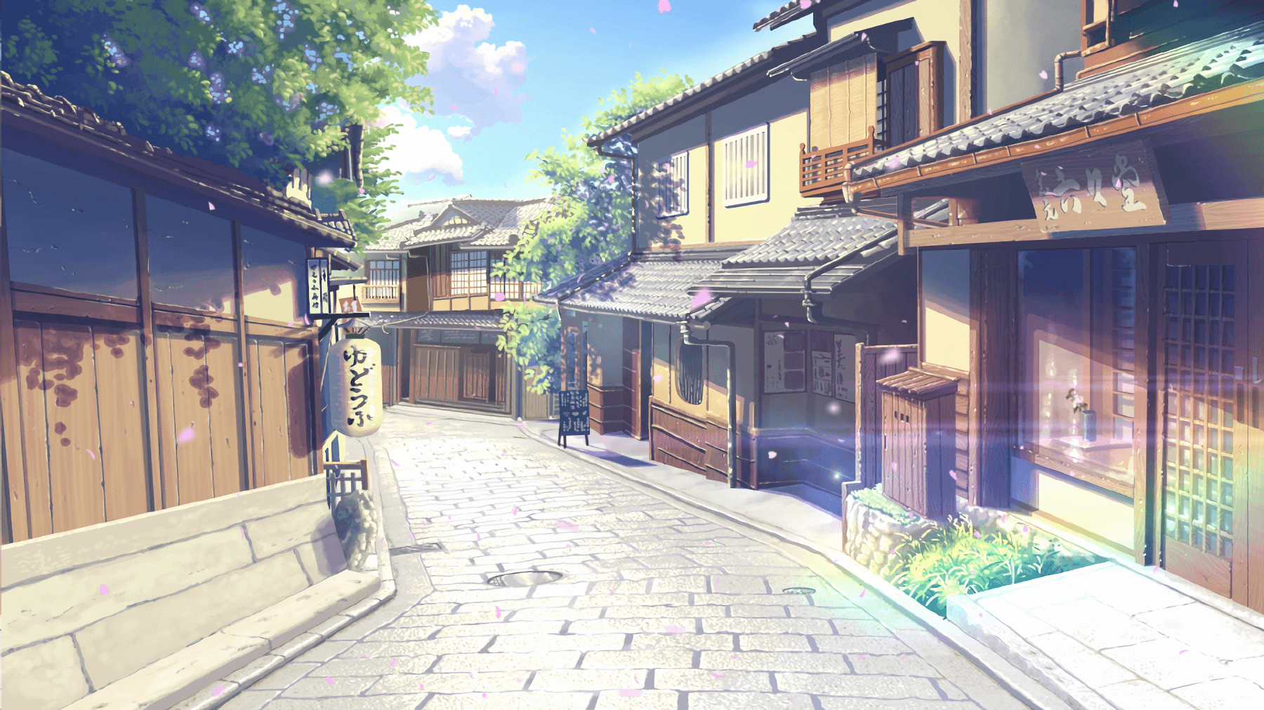 Anime Village Wallpapers