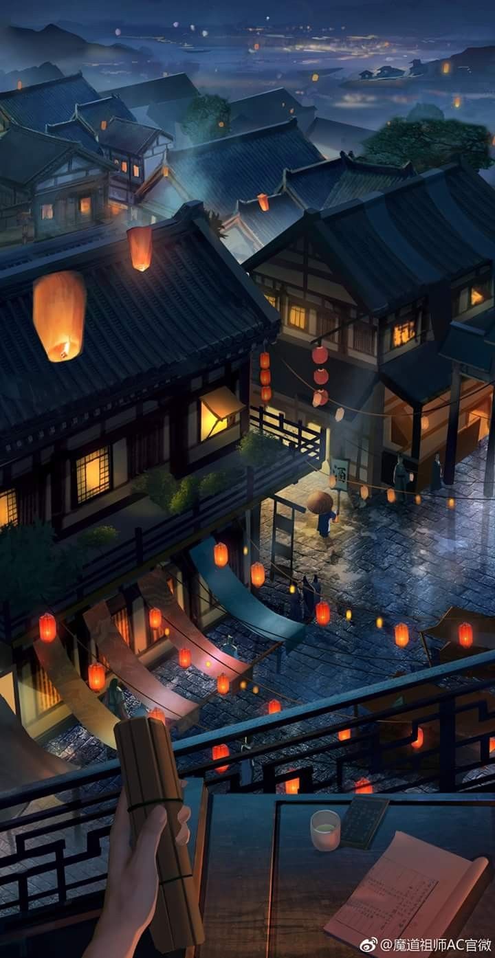 Anime Village Wallpapers