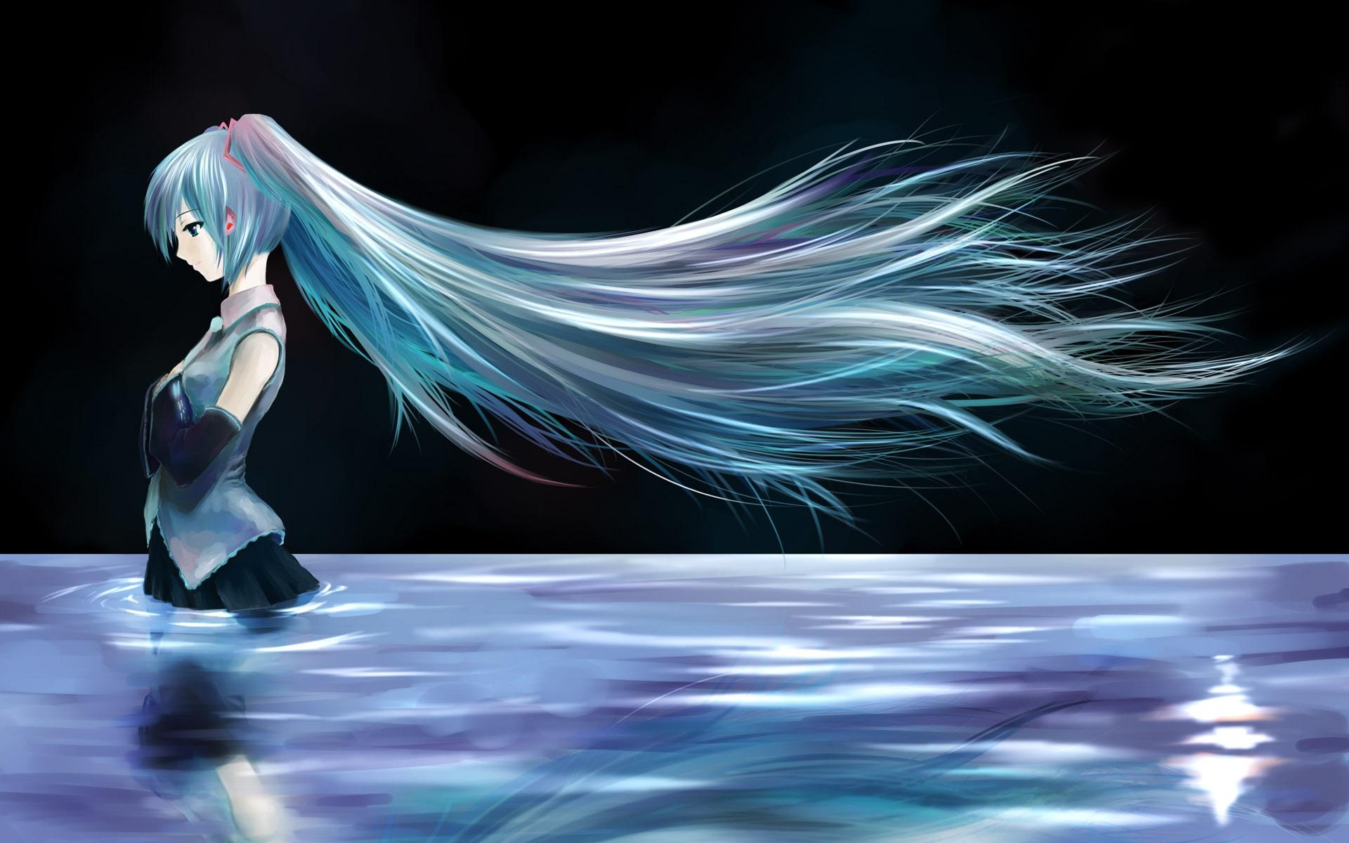 Anime Warrior Long Hair Girl Wallpapers