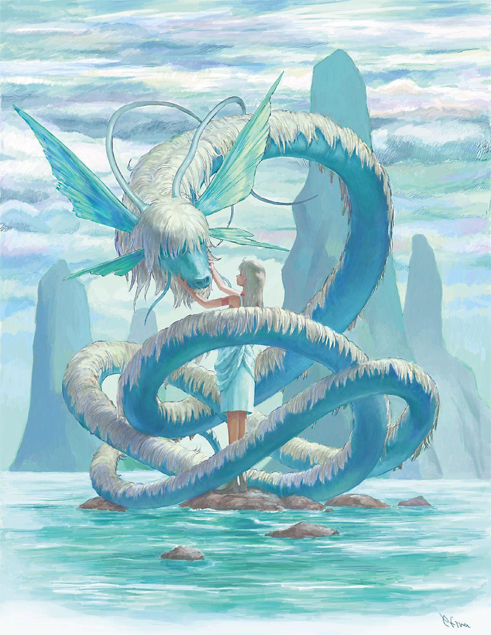 Anime Water Dragon Wallpapers