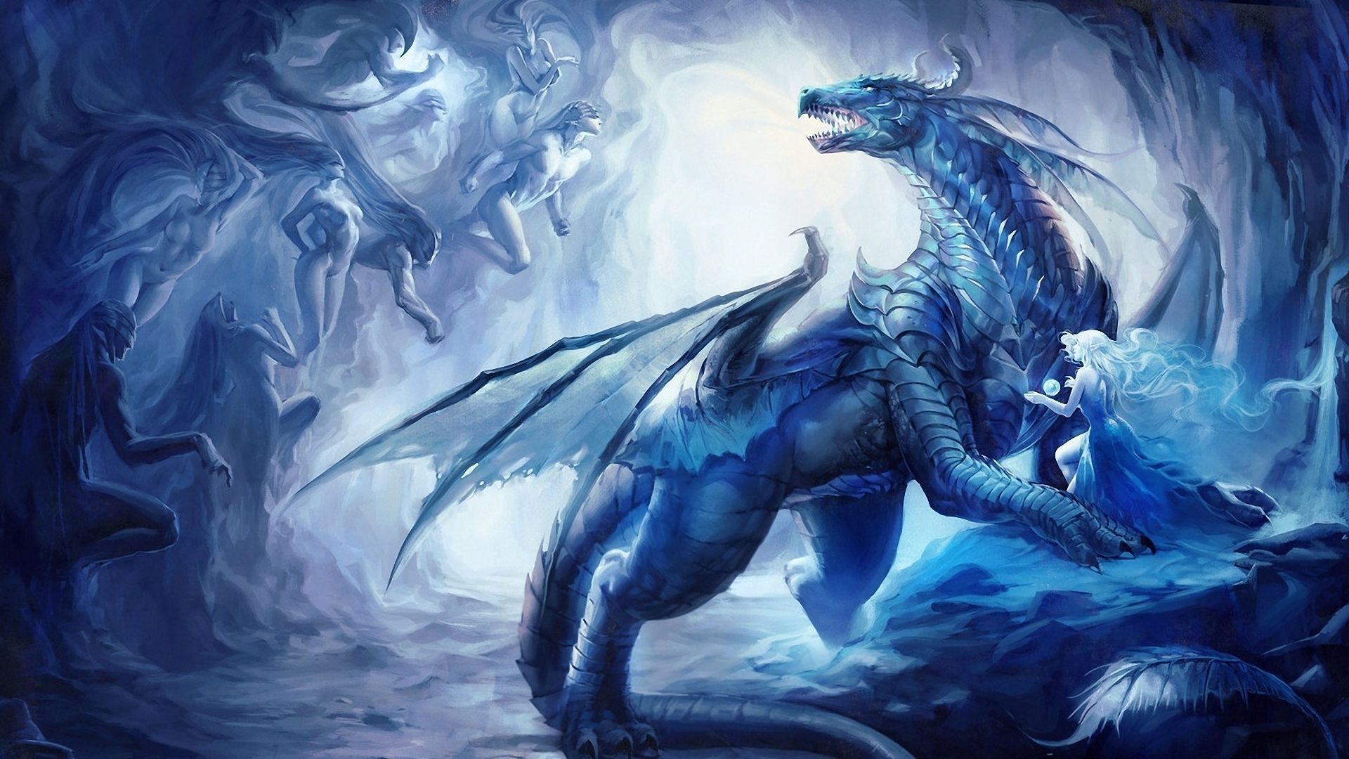 Anime Water Dragon Wallpapers