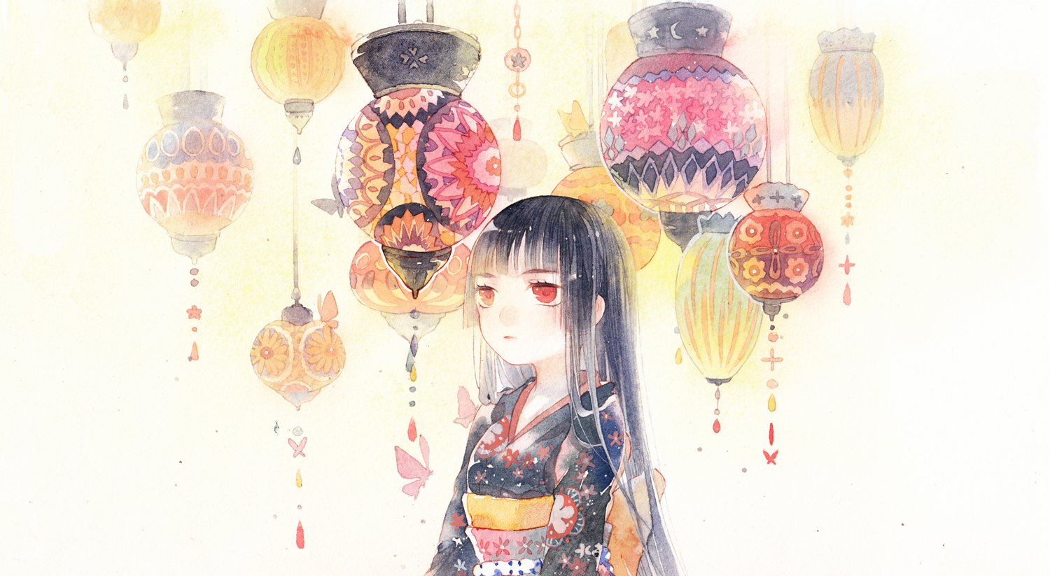 Anime Watercolor Wallpapers