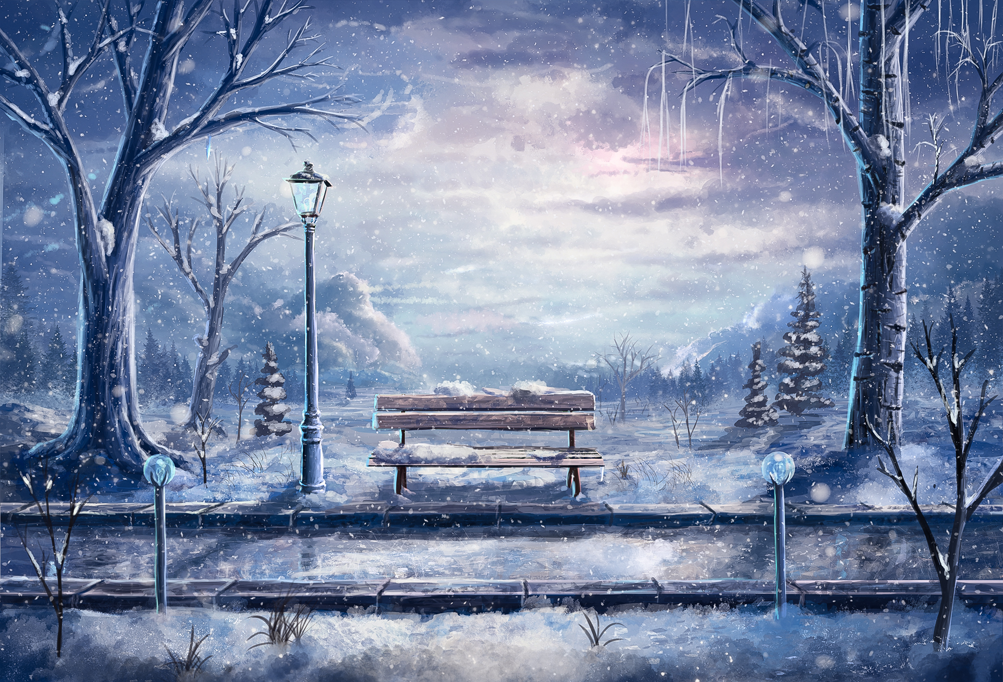 Anime Winter Wallpapers