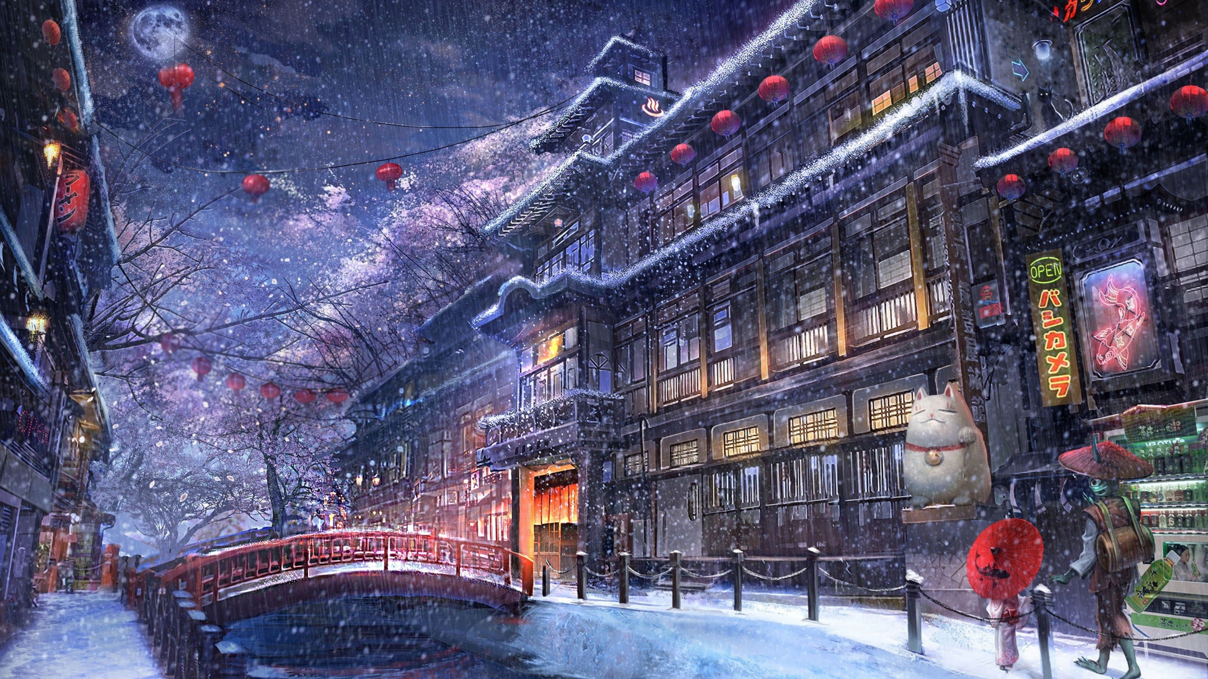 Anime Winter Wallpapers