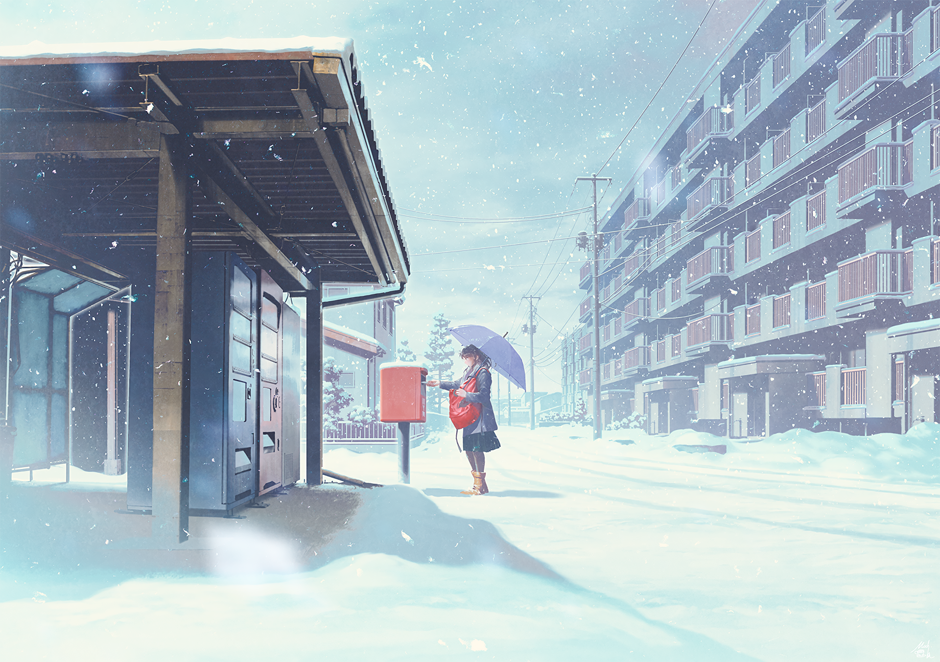 Anime Winter Wallpapers