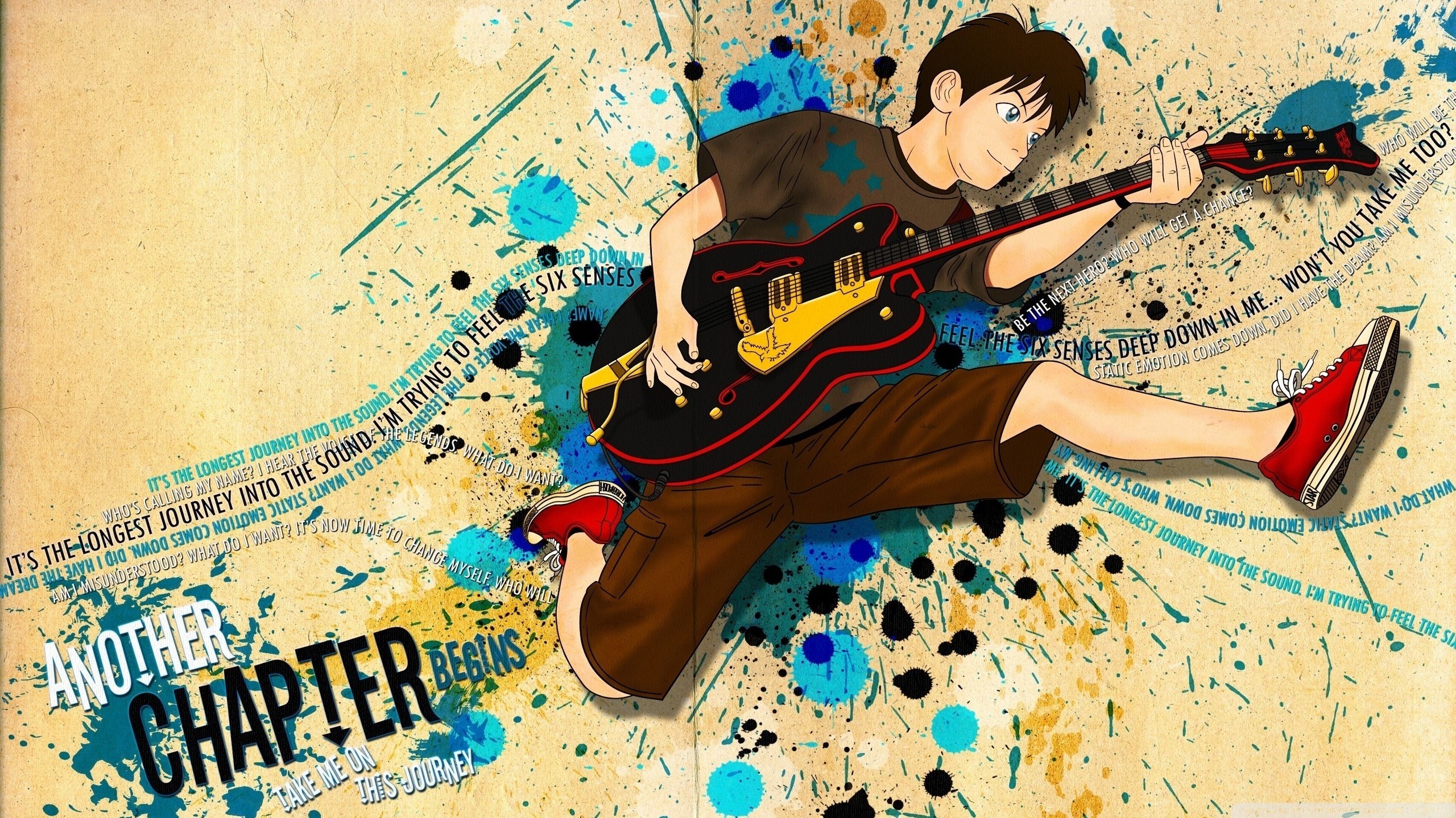 Anime With Guitar Wallpapers