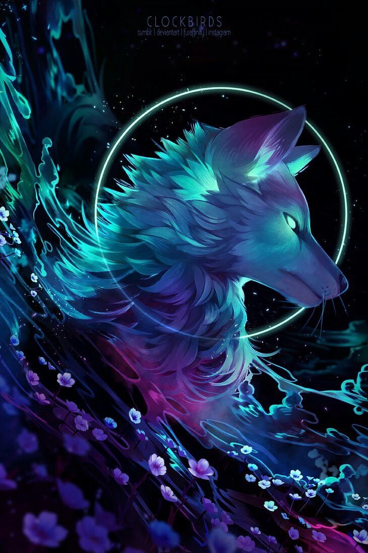 Anime Wolf Art Wallpapers