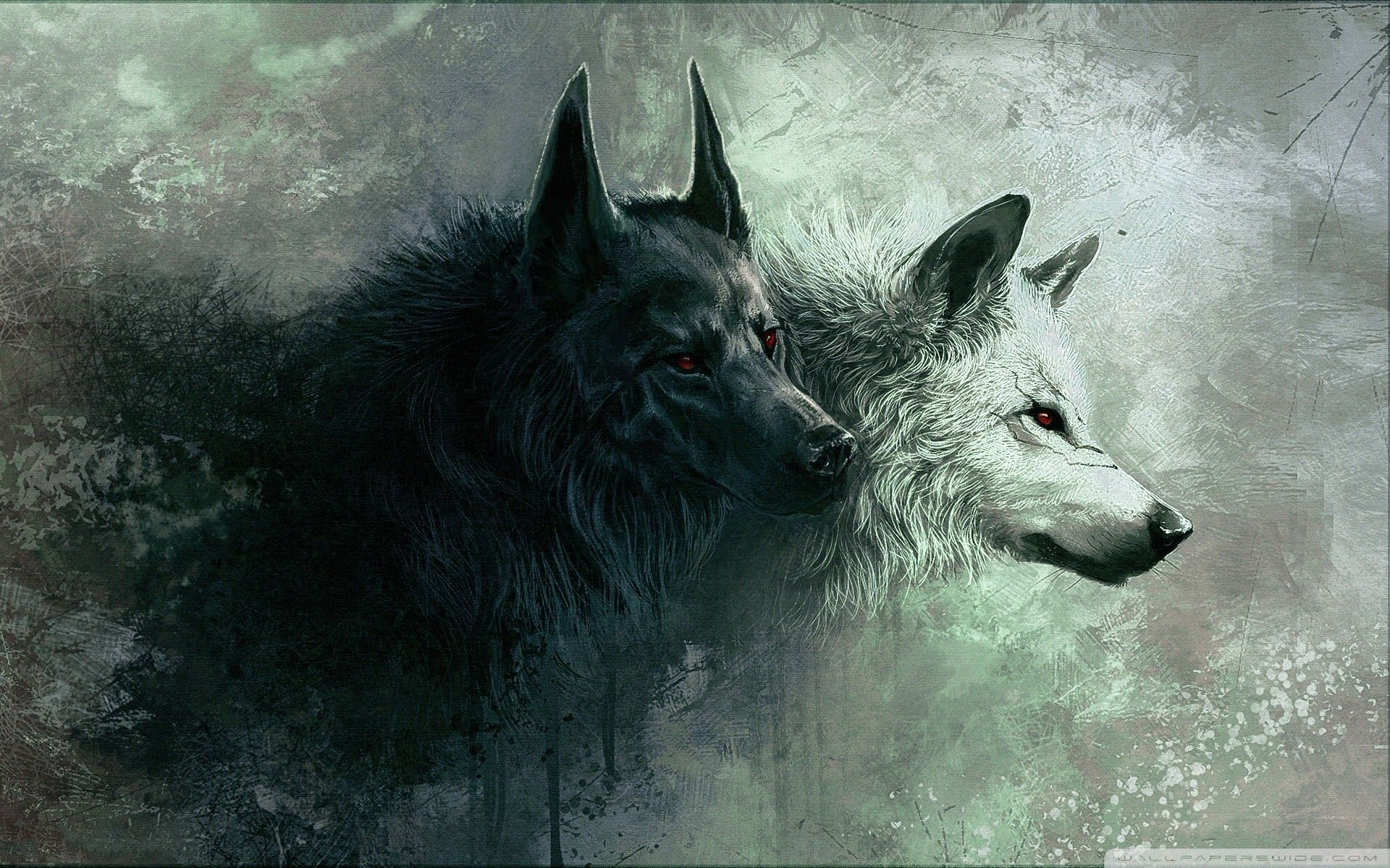 Anime Wolf Art Wallpapers