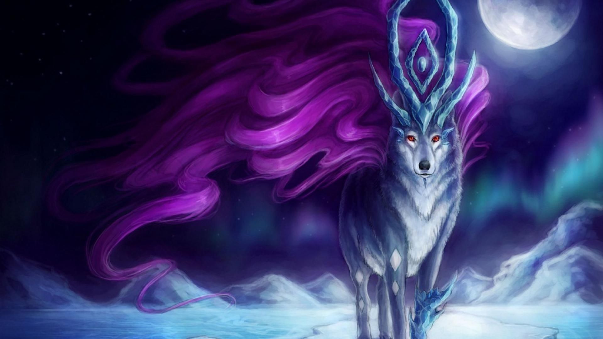 Anime Wolf Art Wallpapers