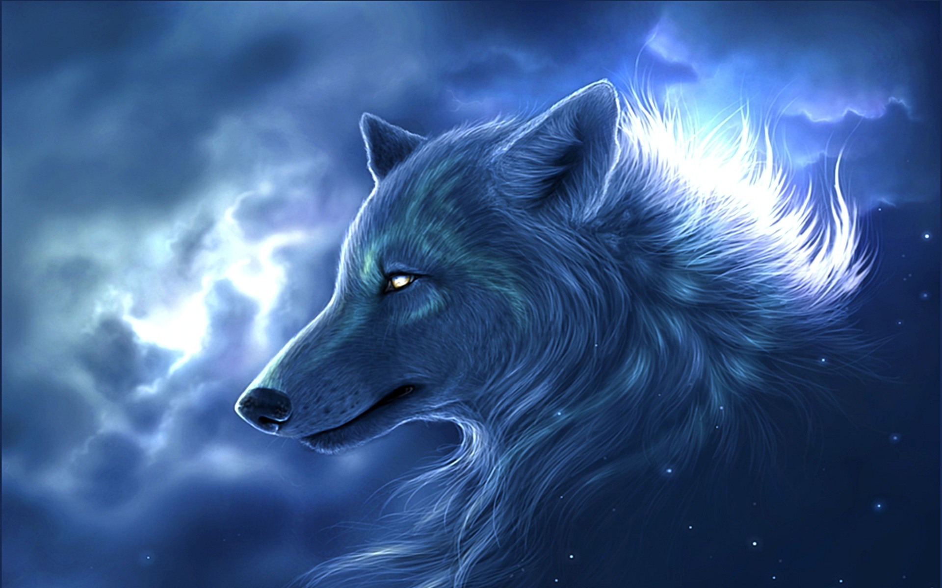 Anime Wolf Art Wallpapers