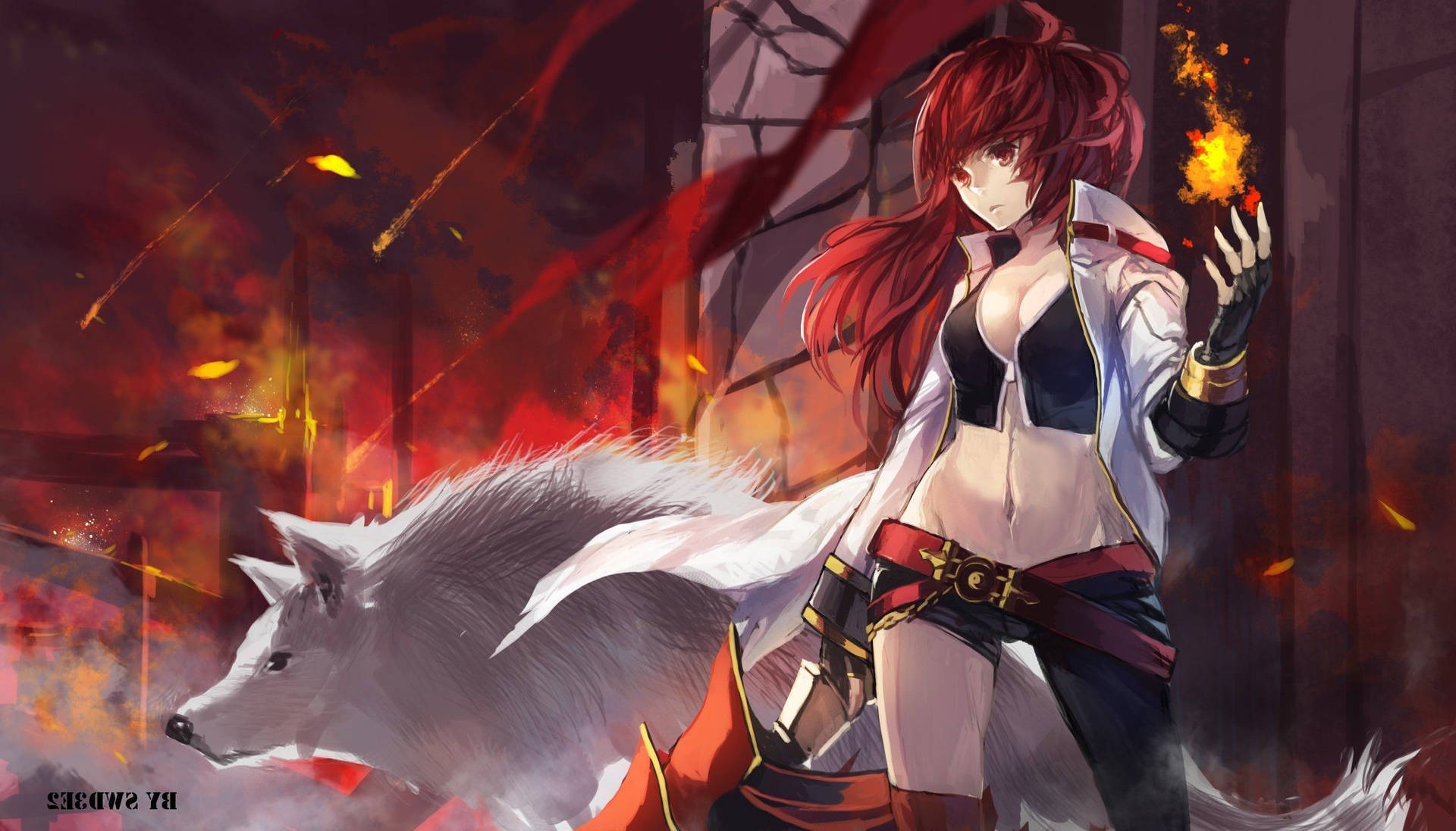 Anime Wolf Girl Wallpapers