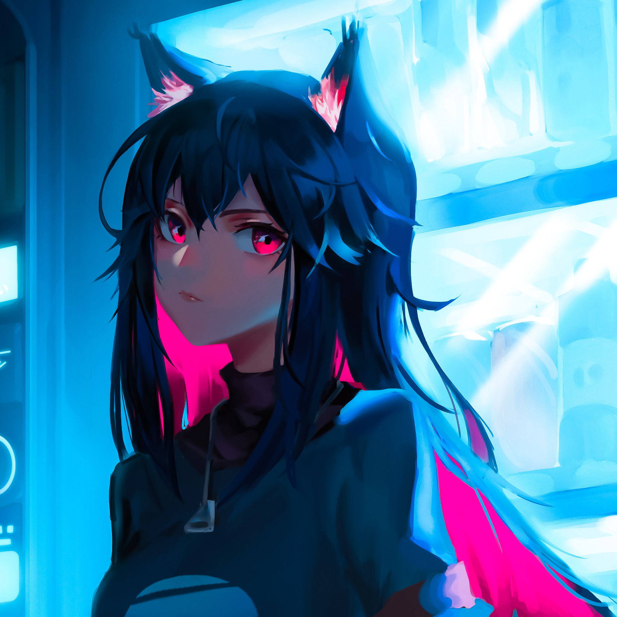 Anime Wolf Girl Wallpapers