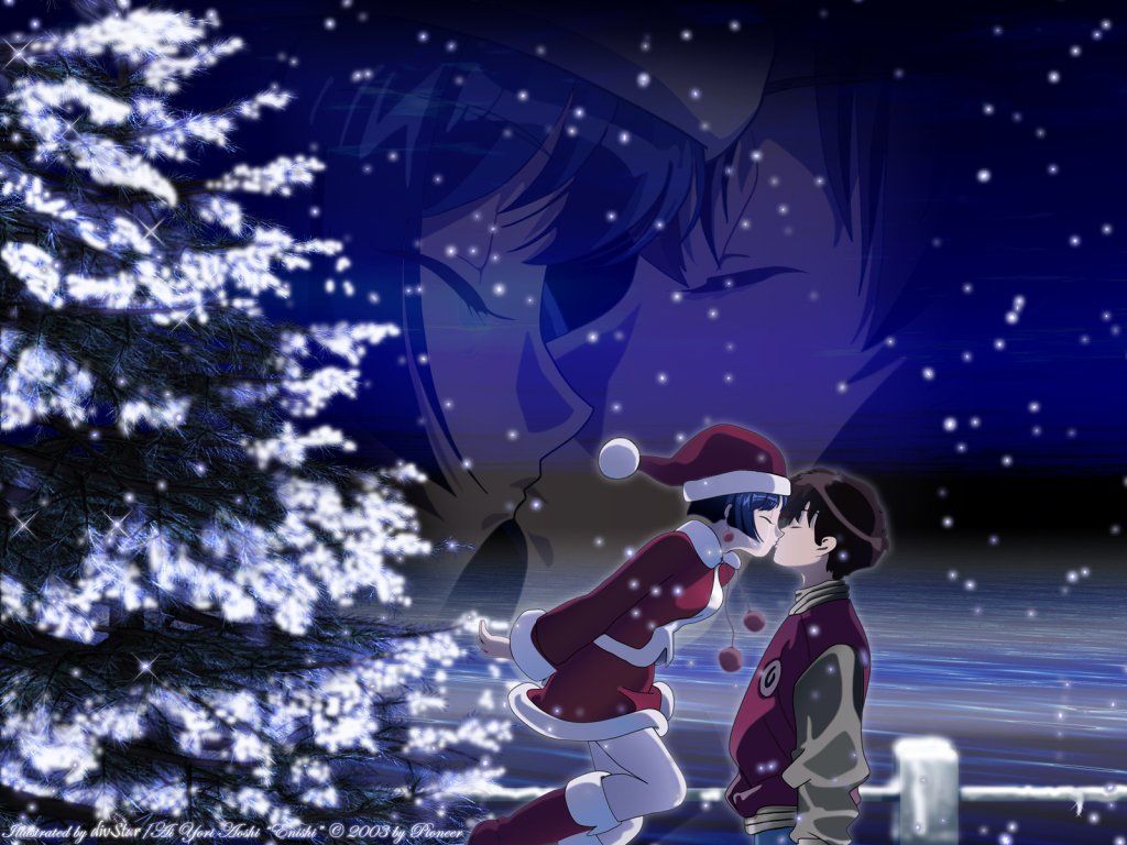 Anime Xmas Couples Wallpapers