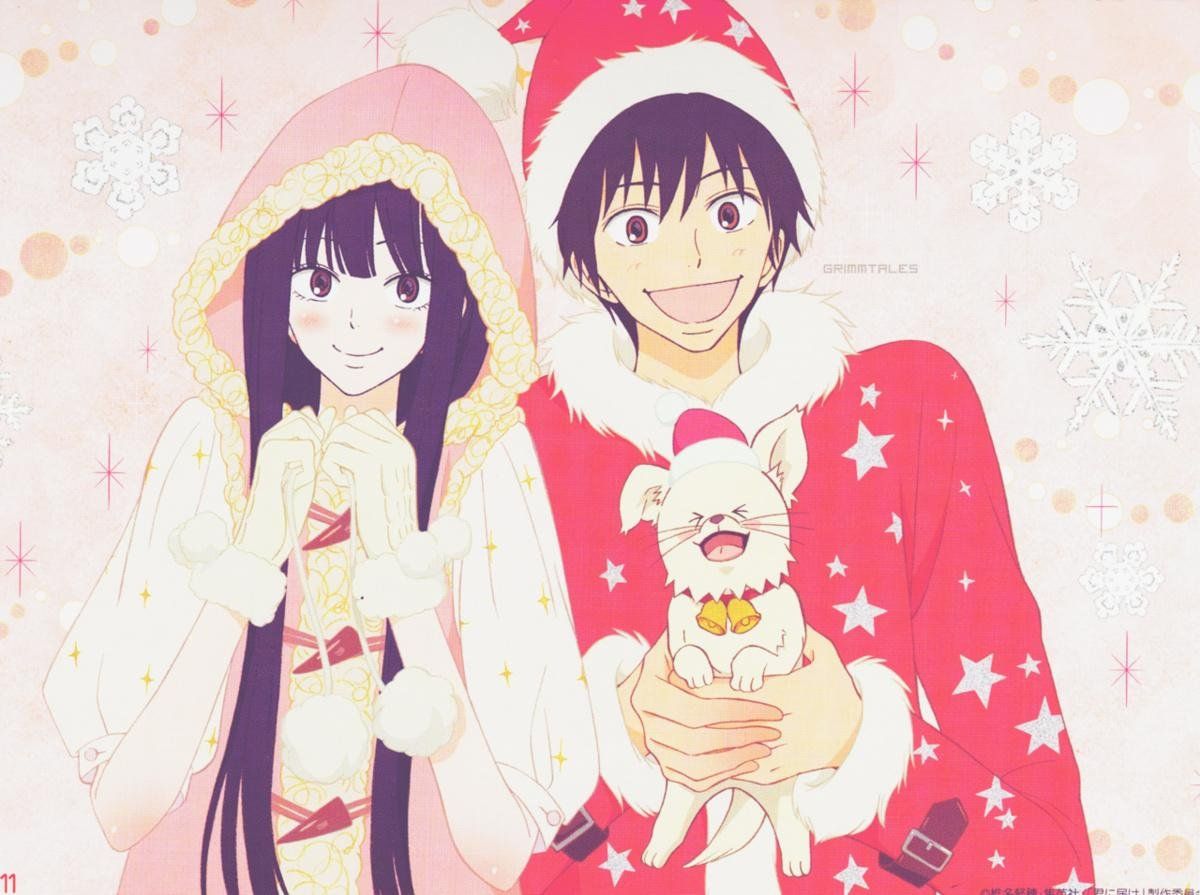 Anime Xmas Couples Wallpapers