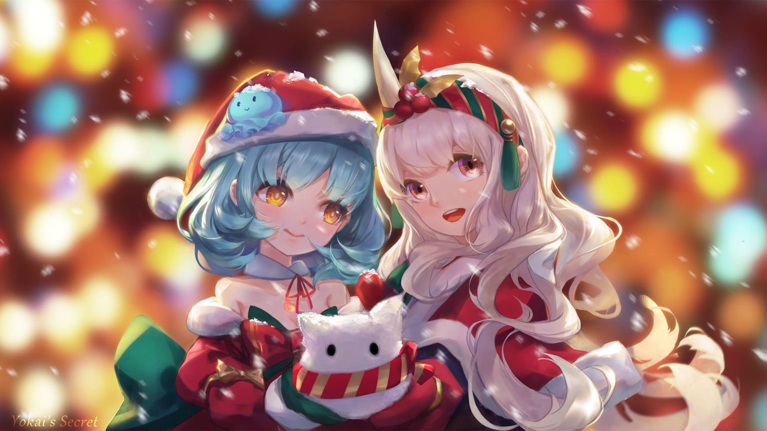 Anime Xmas Couples Wallpapers