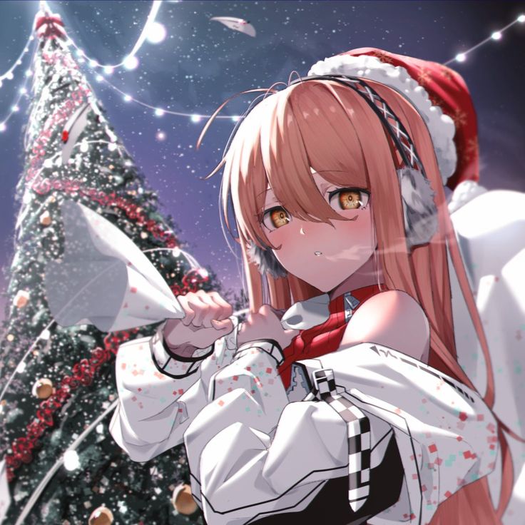 Anime Xmas Couples Wallpapers