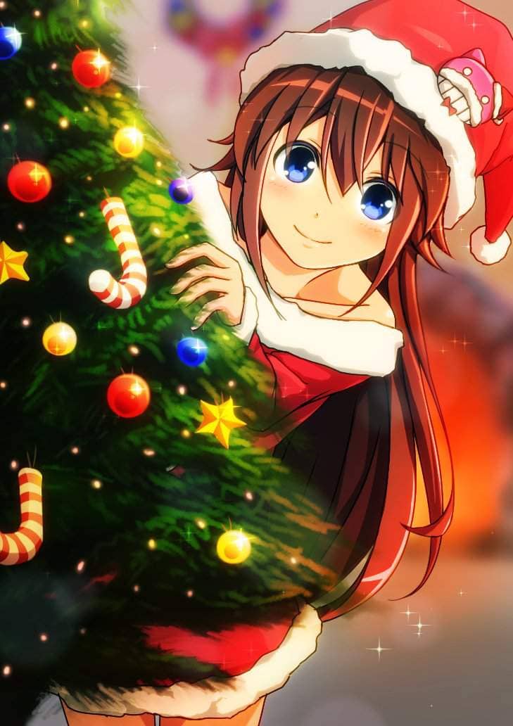 Anime Xmas Couples Wallpapers