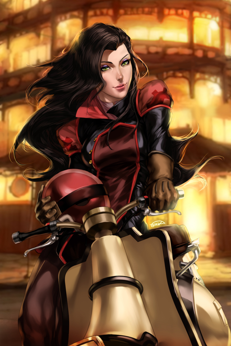 Asami Sato Painting Avatar Anime Wallpapers