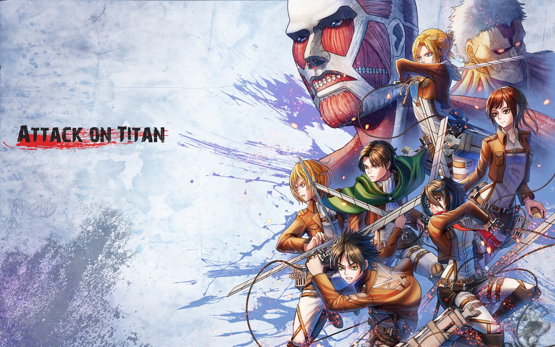 Attack On Titan Poster Wallpapers