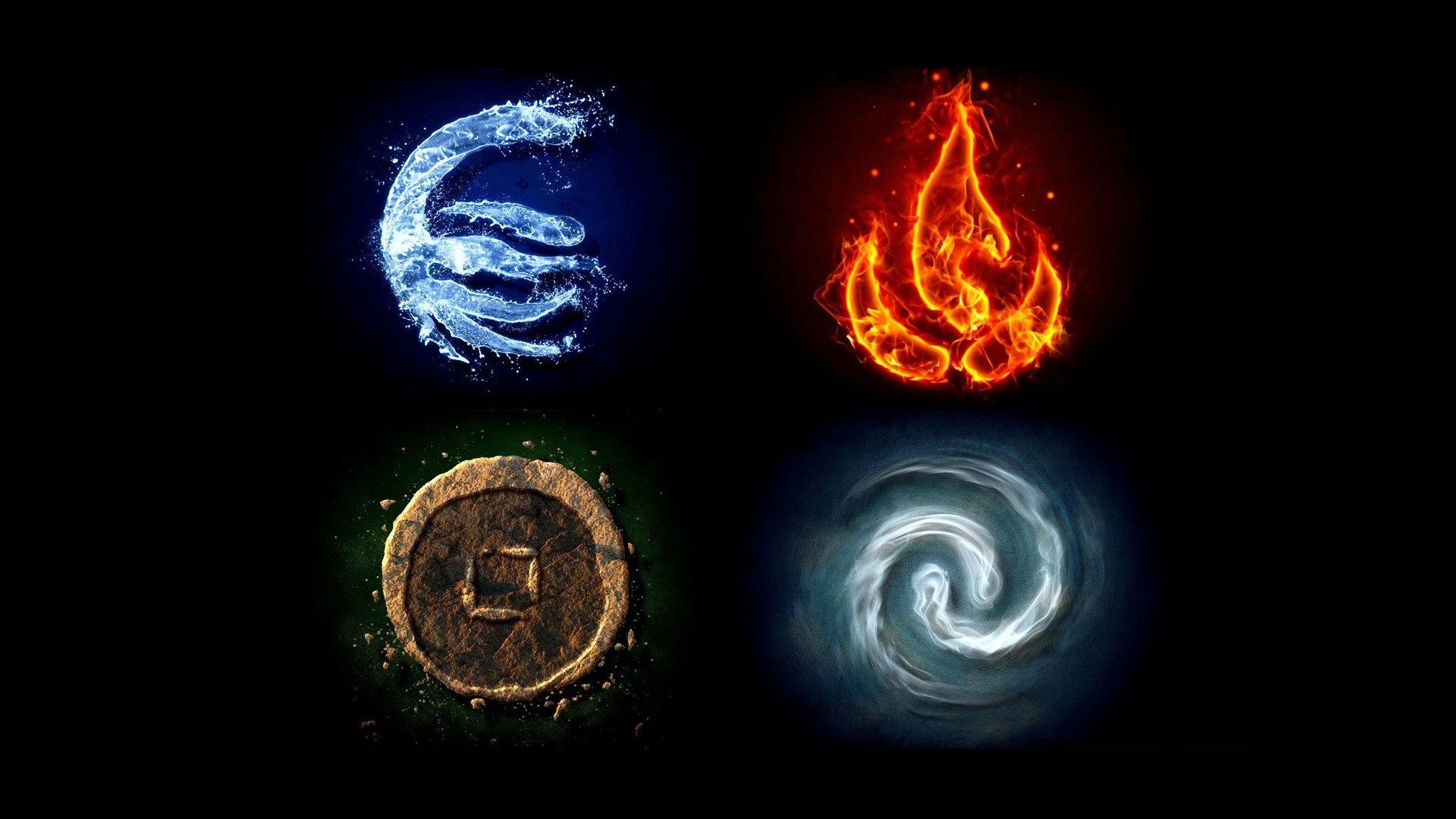 Avatar The Last Airbender Elements Wallpapers
