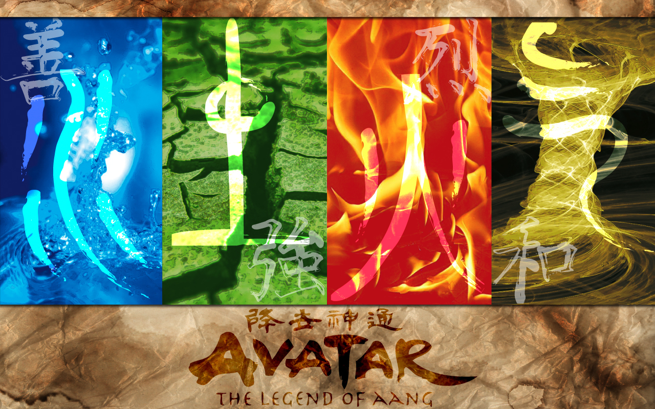 Avatar The Last Airbender Elements Wallpapers