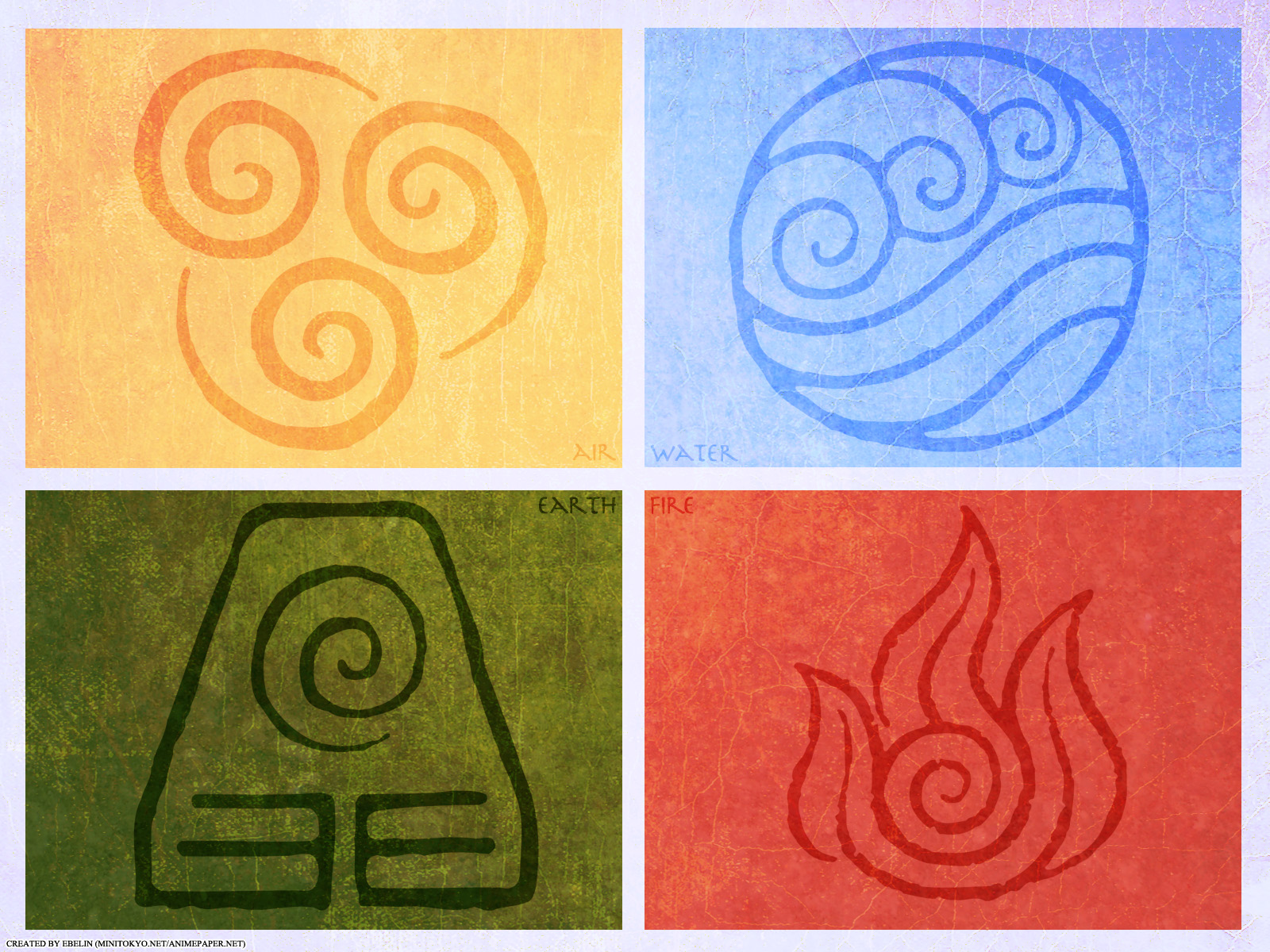 Avatar The Last Airbender Elements Wallpapers