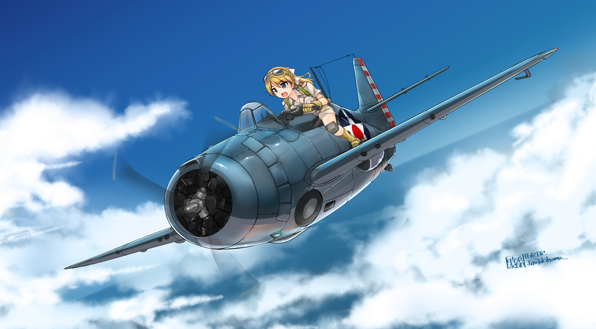 Aviator Girls Wallpapers