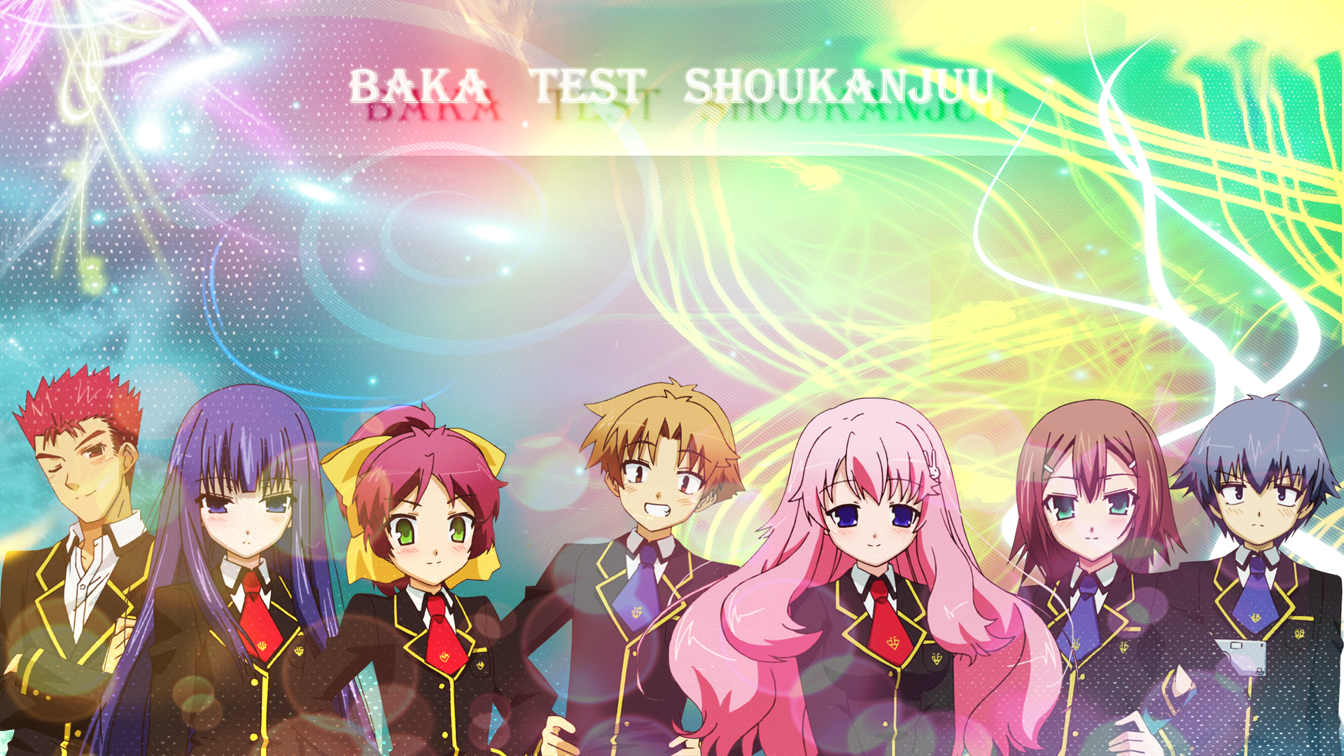 Baka And Test Wallpapers