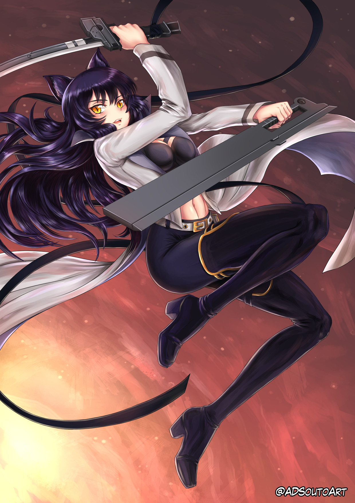 Blake Belladonna Fan Art Wallpapers