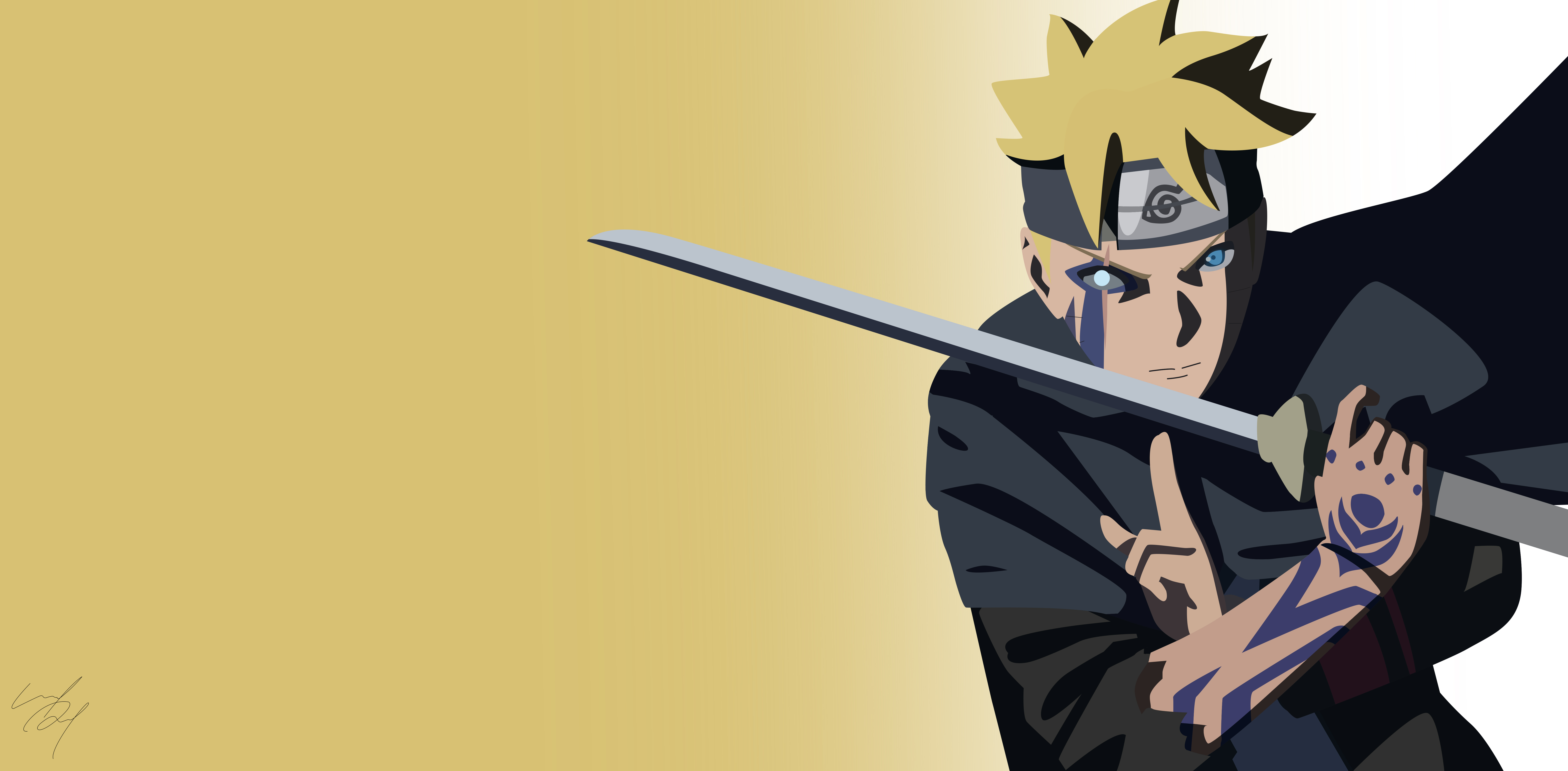 Boruto Minimal Vector Wallpapers