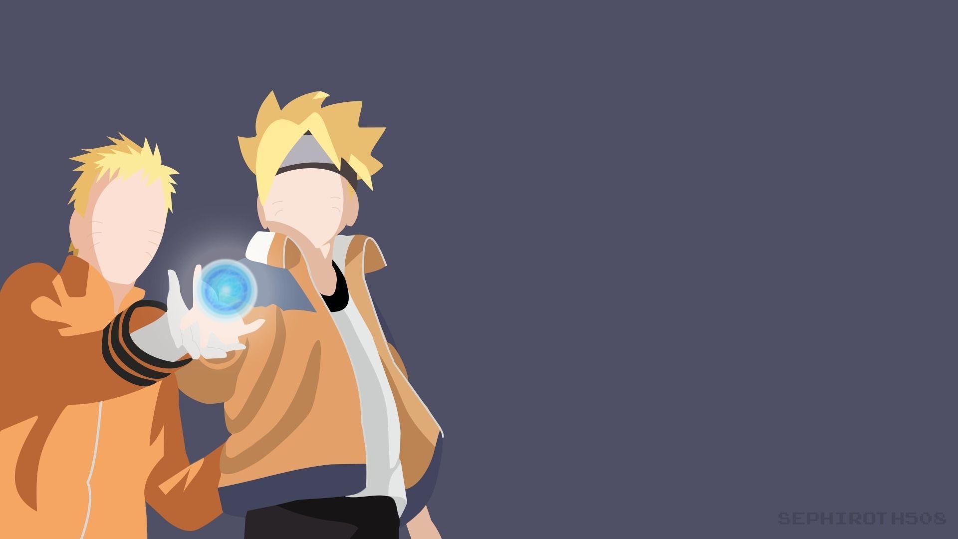 Boruto Minimal Vector Wallpapers