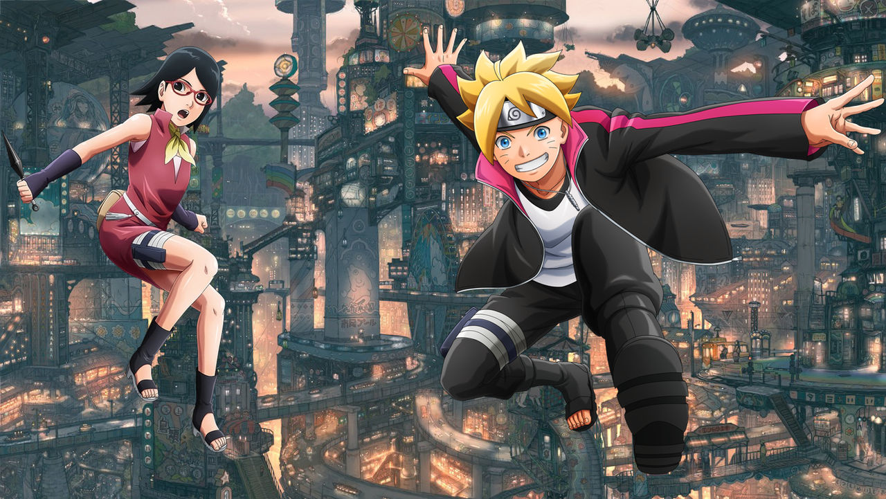 Boruto Uzumaki And Sarada Uchiha Wallpapers