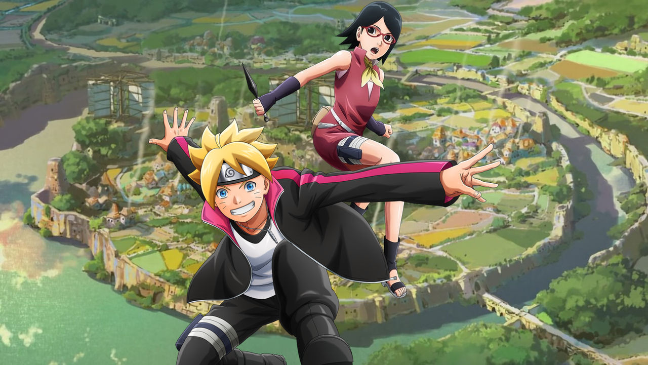 Boruto Uzumaki And Sarada Uchiha Wallpapers